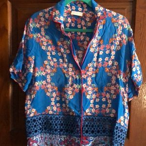 Floral Sandro blouse